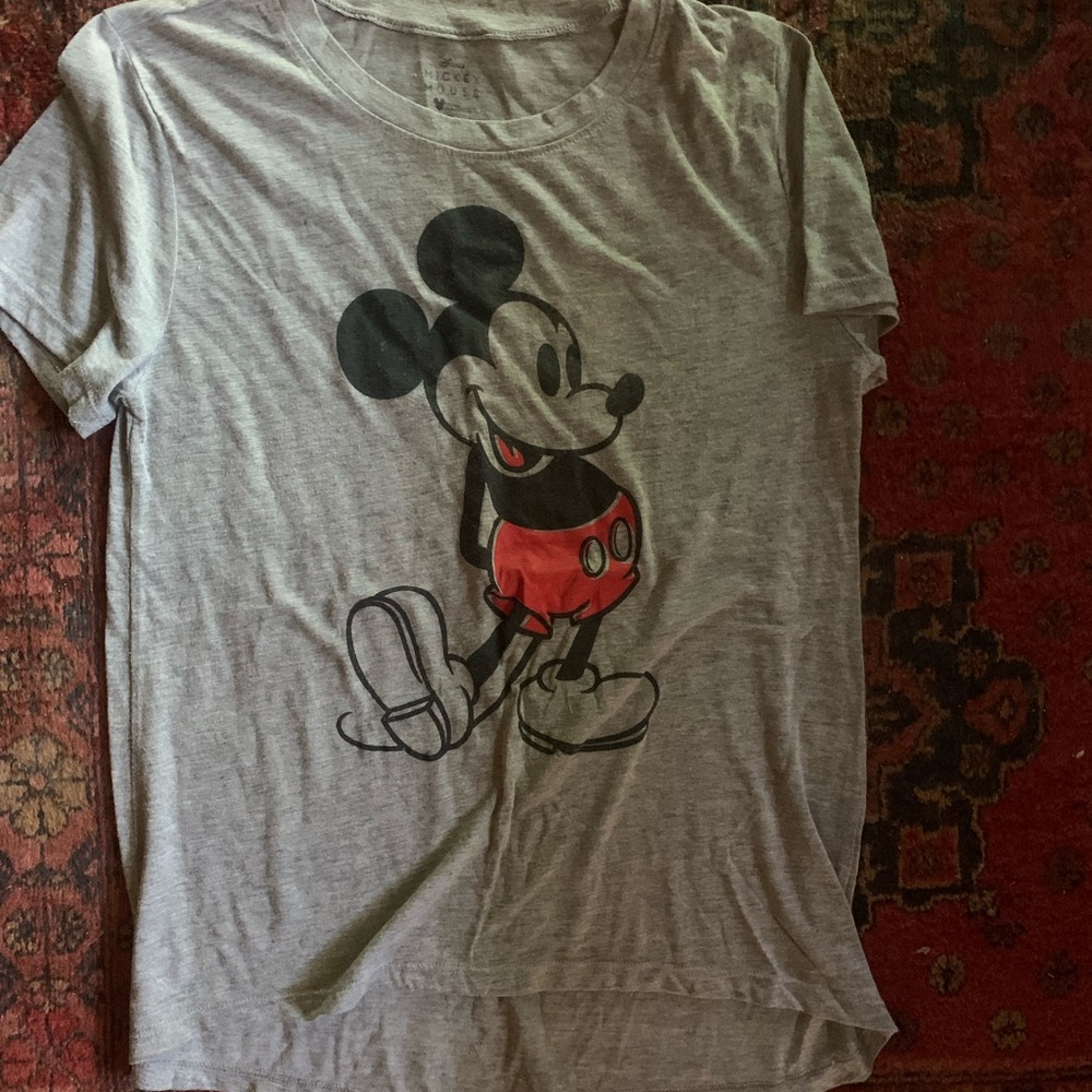 Disney Mickey Mouse Gray T-Shirt